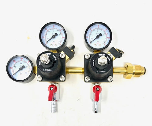 Nitrogen Dual Pressure Gas Regulator