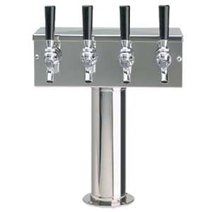 4 Product Glycol Tee Tower Stainless Steel 1132
