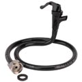 2ft 1/4 I.D. w/faucet Black - 1818
