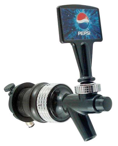 Becker Plastic Wall Mount Pre Mix Plastic Faucet - 5453