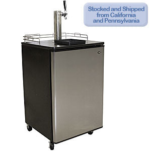 Economy Stainless Kegerator