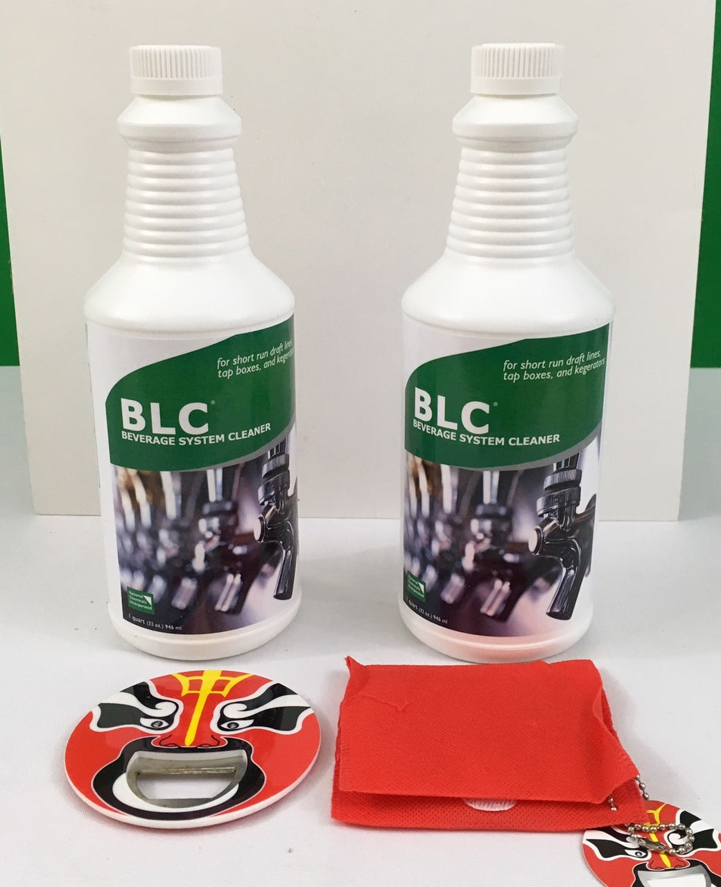 BLC Beer Line Cleaner Two Bottles 32oz. each