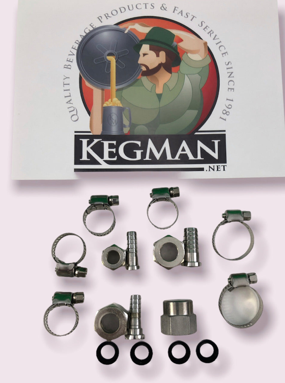 Complete Carbonator S/S Fittings Installation Kit - 5469