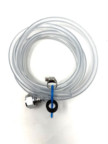 6ft 3/16 ID jumper one coupling - 1808