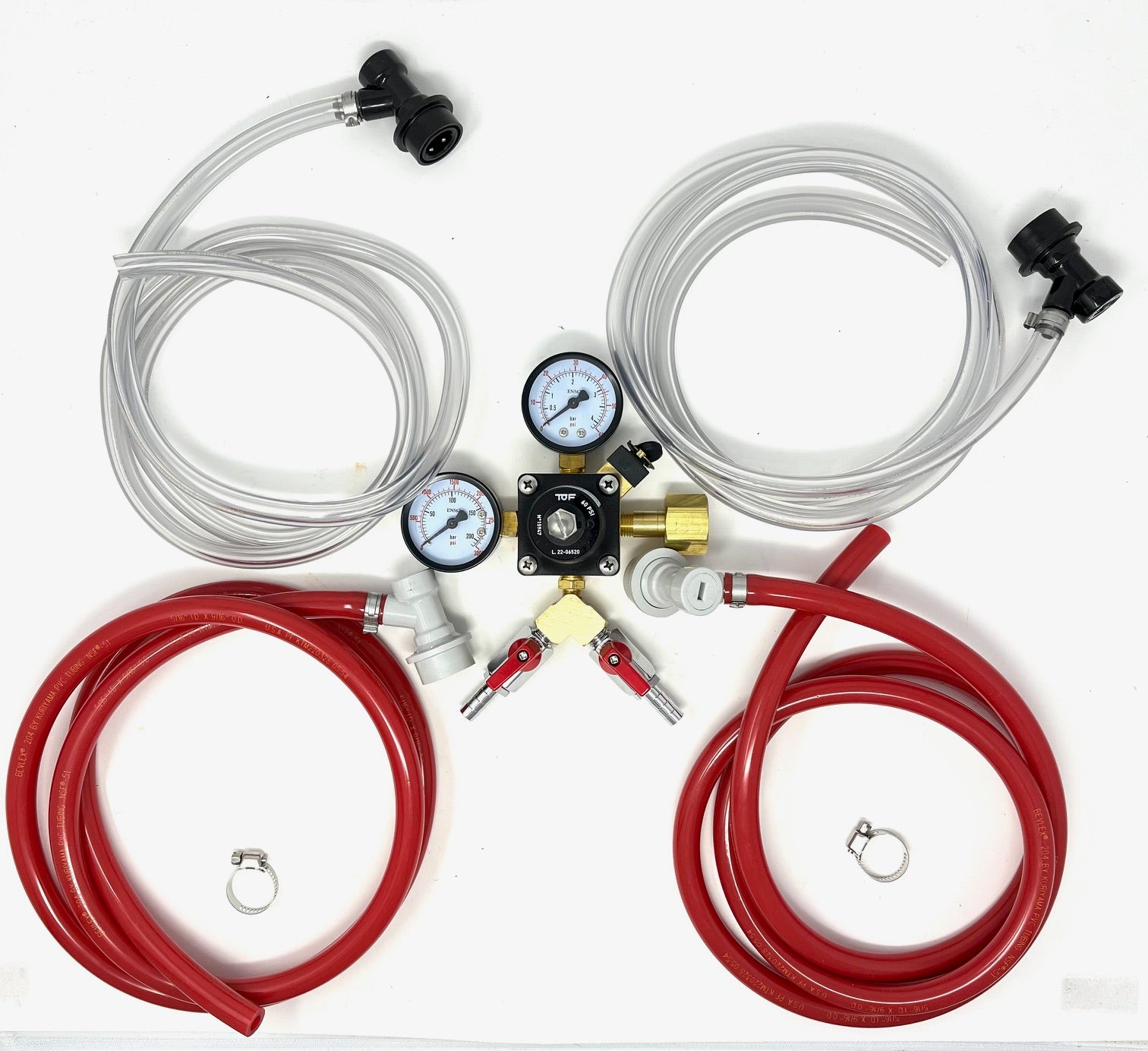 Two Product JockeyBox Beer Hookup - 1562