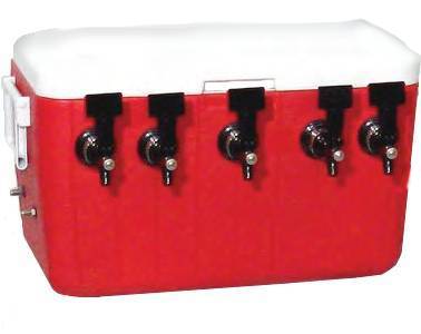 Premix Soda Cold Plate Colman Cooler Jockey Boxes - 1585