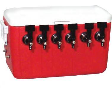 Premix Soda Cold Plate Colman Cooler Jockey Boxes - 1586