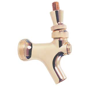 4008 Free Flow Brass Faucet with Brass Lever - 4008