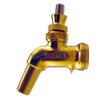 4016 Perlick S/S in Tarnish Free Brass Finish Faucet - 4016