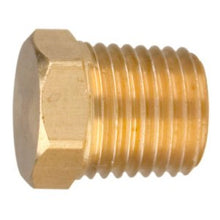 6655 1/4 NPT Male Plug with hex Head - Right Hand Thread - 6655