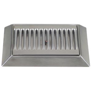 9in Stainless Steel Bevel Edge Drip Tray - 8816