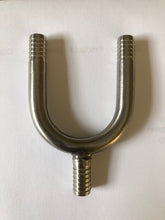 SS Return Bend Fitting for 3/8 tubing. - 7502