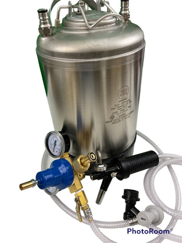 Soda Seltzer Carbonating Kit - 5 GALLON Portable NO CO2 TANK