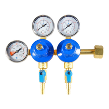 6214 Standard Double Pressure CO2 Regulator Assembly - 6214