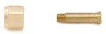 6012 Brass CGA-320 CO2 Nut - 6012